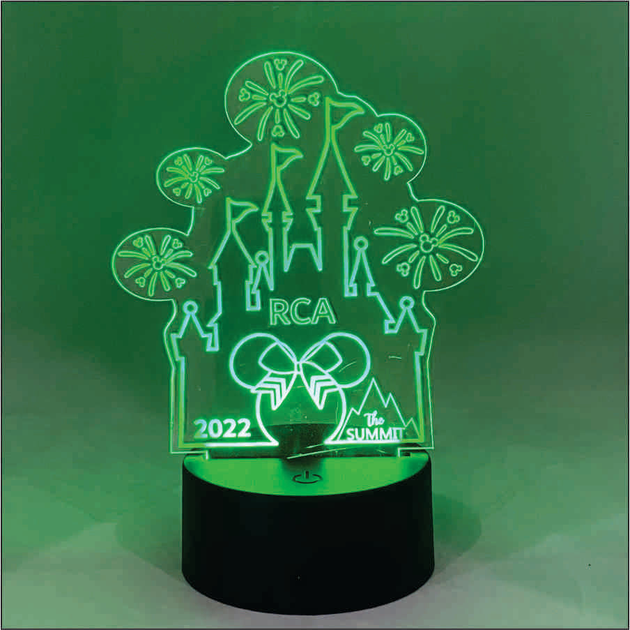 Custom Summit 2022 LED Acrylic Light