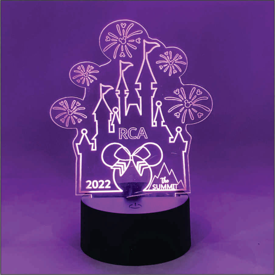 Custom Summit 2022 LED Acrylic Light