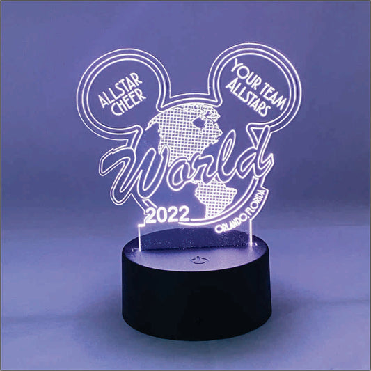 Custom World 2022 LED Acrylic Light